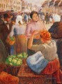 mercado gisors 1891 Camille Pissarro